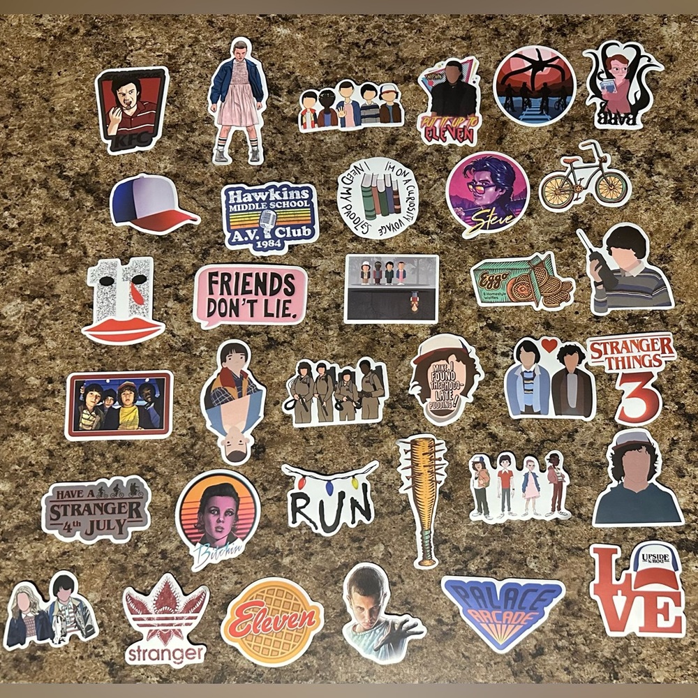 Stranger Things Stickers
